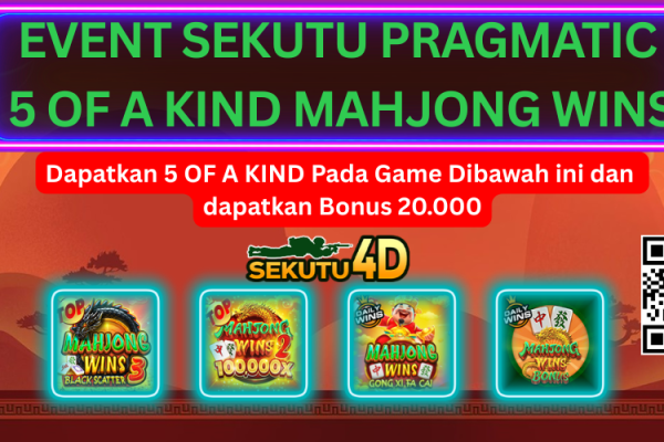 Event Sekutu Pragmatic 5 of a Kind Mahjong Wins