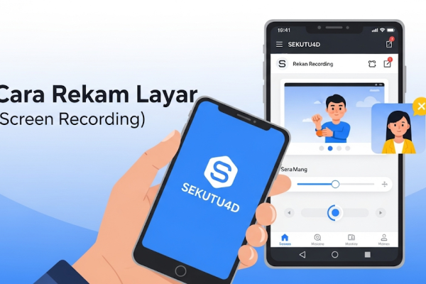 Cara Rekam Layar (Screen Recording)